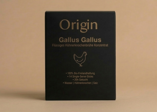 Hühnerknochenbrühe Konzentrat (14 Sticks à 2,14 €)